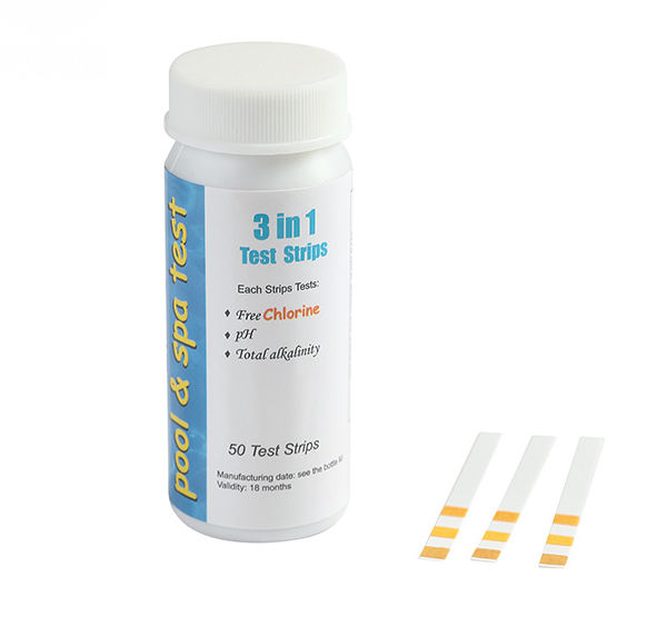 3 in 1 Bromine Test Strips Test Bromine, PH And Total Alkalinity Buy