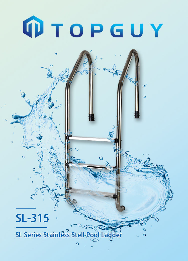 Pool Ladder Inground Swimming Pool Ladders With Stainless Steel Design
